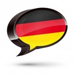 "German-Speaking" 3D Speech Bubble